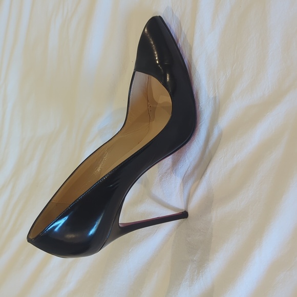 Christian Louboutin Black Cornielle Heels - Picture 3 of 6